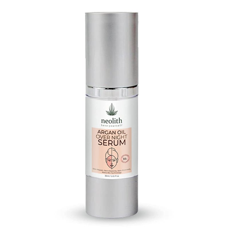SHYRC Argan Oil Over Night Face Serum Anti Aging Face Serum for Skin Collagen Boosting Skin Tightening 30 Ml No Parabens Sulphates No Silicon Mineral Oil - Image 1