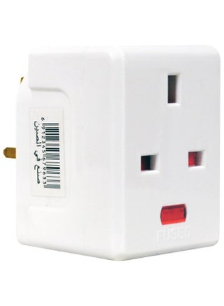 UK 3 way type travel Plug Adapter, 3 Pin Power Plug Adapter for UK Plug , Multi Plug - pzsku/Z3E288C0404A29B42B113Z/45/_/1729497691/da3dcc60-5768-4813-97ee-1bc4f3c5b056
