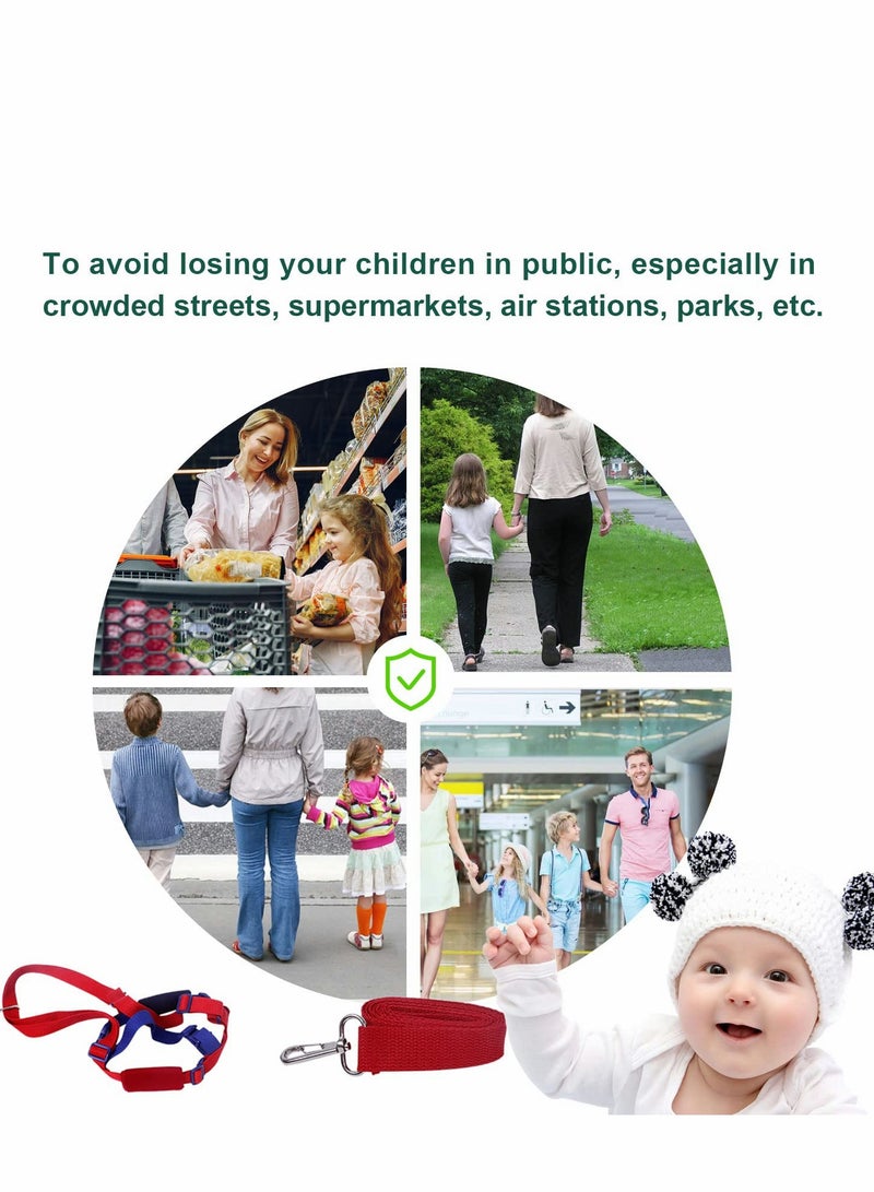 Excefore Walking Harness and Safety Leash Anti-Lost, Baby Child Toddler Rope Hand Belt for Toddlers, Child, Babies Kids - Image 2
