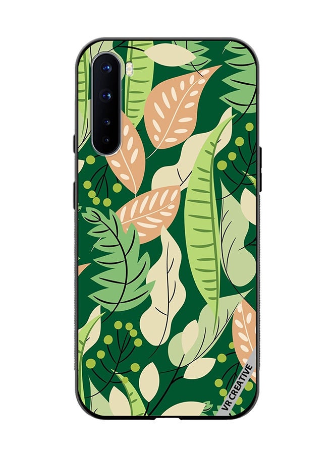 VR CREATIVE Protective Case Cover For OnePlus Nord Flower Design Multicolour - Image 1