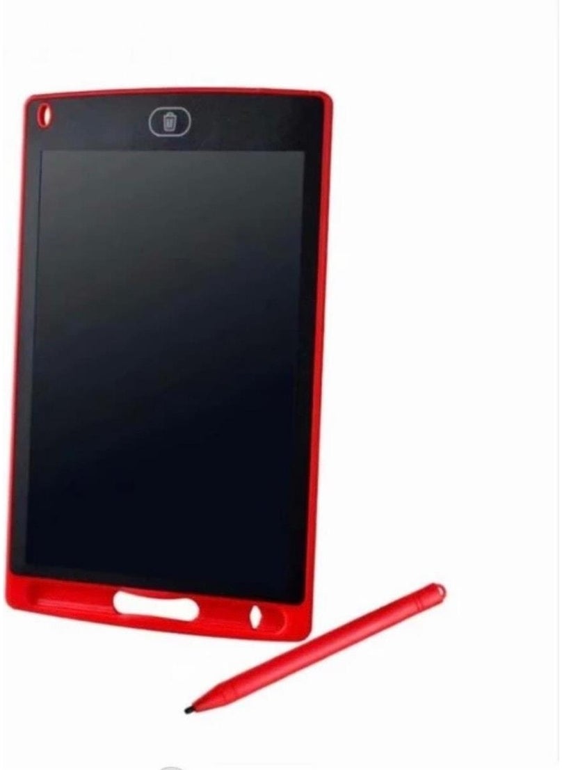 Canderel Digital Pen Drawing Writing Board Note Writing Training Tablet Writing Tablet 8.5 Inch Red  - Image 4