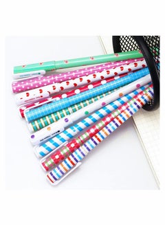 Y&D Gel Pens, 10 Pack Color Cute Ink Cartoon Stationery Ballpoint for Writing Drawing Gifts, Multi Colored Pens 0.38 mm Fine Point Women Girls Kids Children Students Gifts  - Image 5