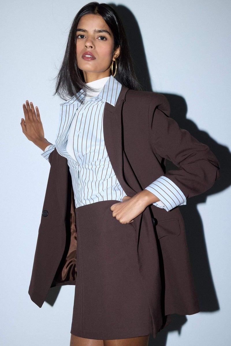 DeFacto Oversize Jacket Collar Blazer - Image 4