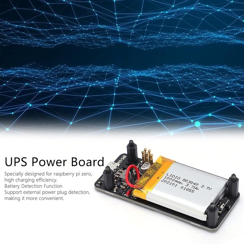 Battery Pack UPS with 4 Nuts for Secure Power Backup - Image 4