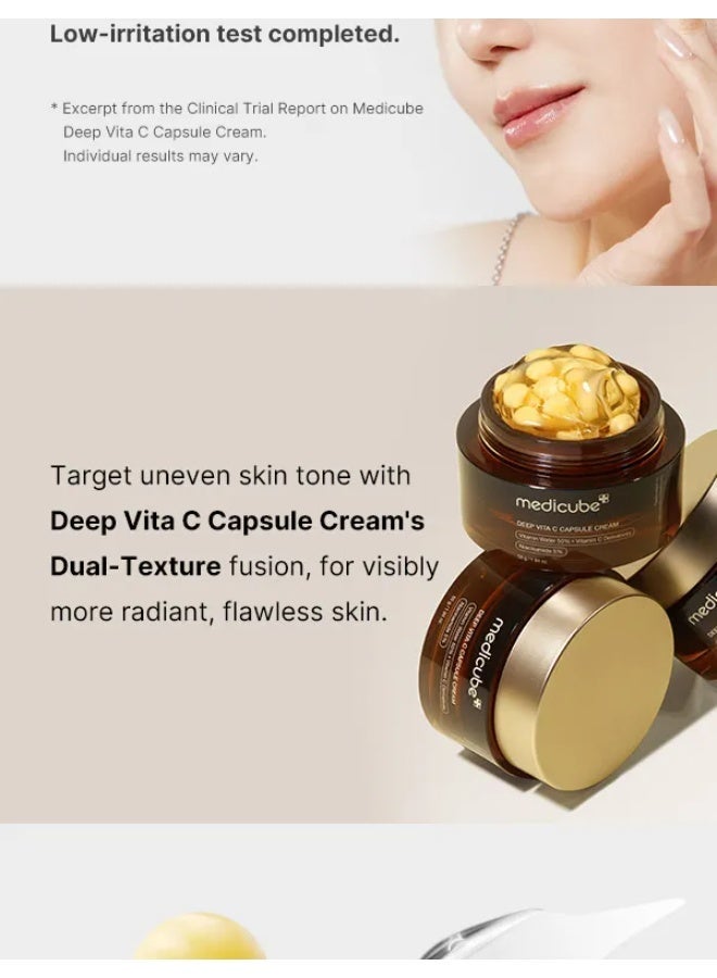 Medicube – كريم كبسولة فيتا سي العميق – إشراقة وحماية مكثفة للبشرة - Image 3
