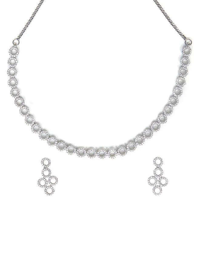 VOYLLA Victorian Inspired Necklace Set from Sparkling Elegance