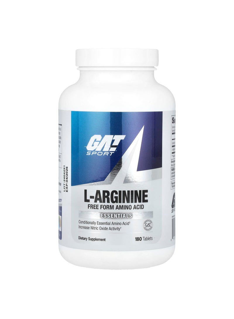 L-Arginine, 180 Tablets