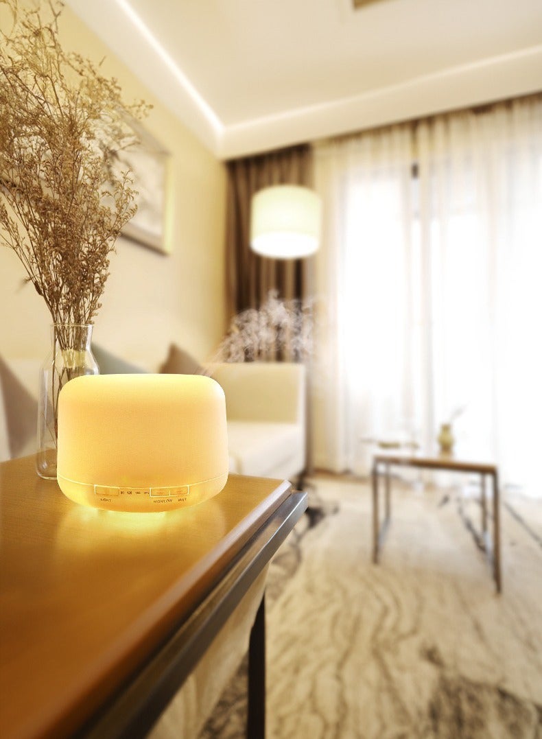 7-color LED light aromatherapy diffuser ultrasonic humidifier 500ml - Image 3