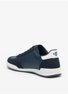 Lee Cooper حذاء رياضي رجالي منخفض الكاحل مزود بأجزاء مع رباط للإغلاق  - Image 2