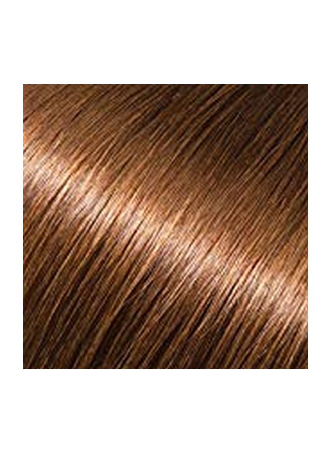 إسكدنيا شعر مستعار بوصلة 6 بني كستنائي داكن 22بوصة - Image 2