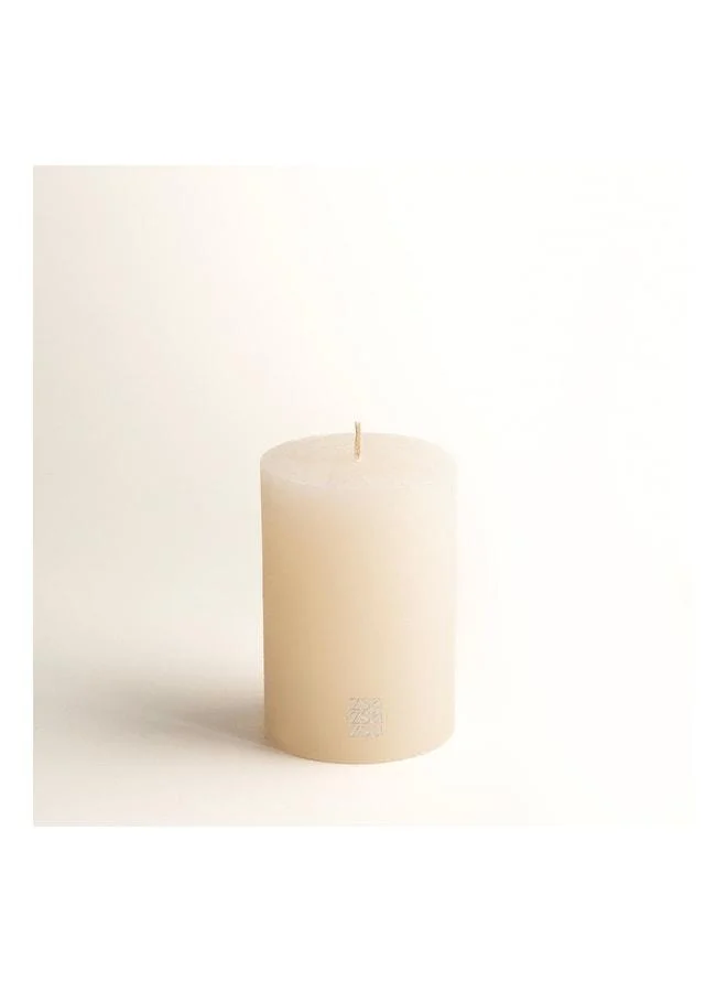 Zsa Zsa Zsu Deurne White Paraffin Candle 9x9x13 cm.