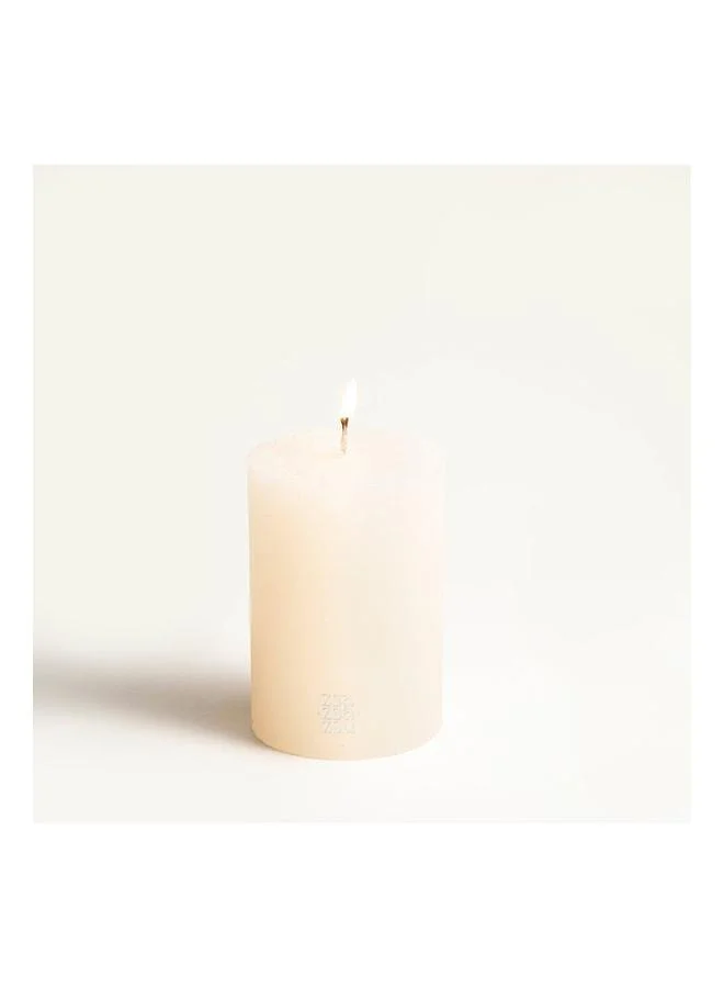 Zsa Zsa Zsu Deurne White Paraffin Candle 9x9x13 cm.