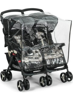 Twin Baby Stroller Rain Cover Side by Side Model Baby Stroller Protection - pzsku/Z3E2963F36B2A684ECC99Z/45/_/1725793541/86489c19-3ea0-4956-b043-0405abd9c823