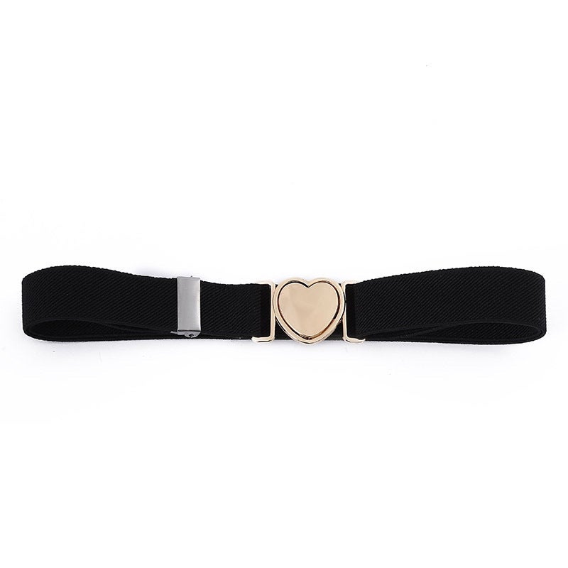 Children'S Belt Girls' Decorative Dress Elastic Men'S And Women'S All-Match Adjustable Elastic Casual Youth Belt - Image 4