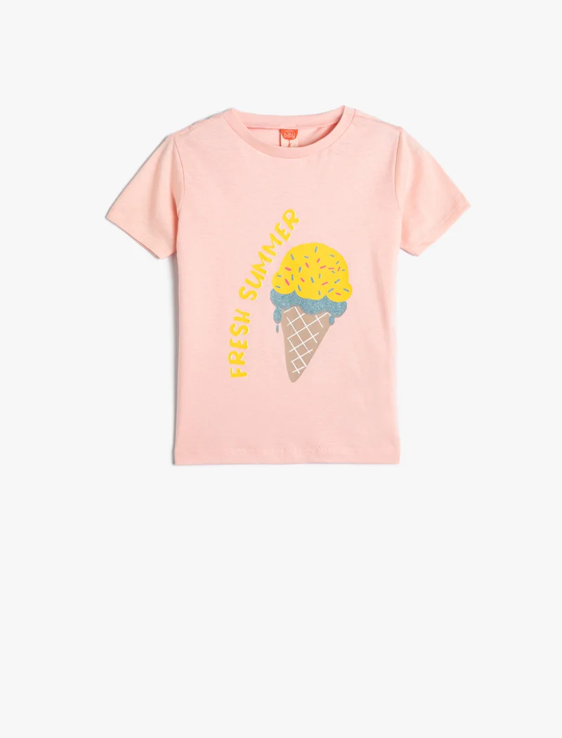 Koton Koton | Printed Short Sleeves T-Shirt