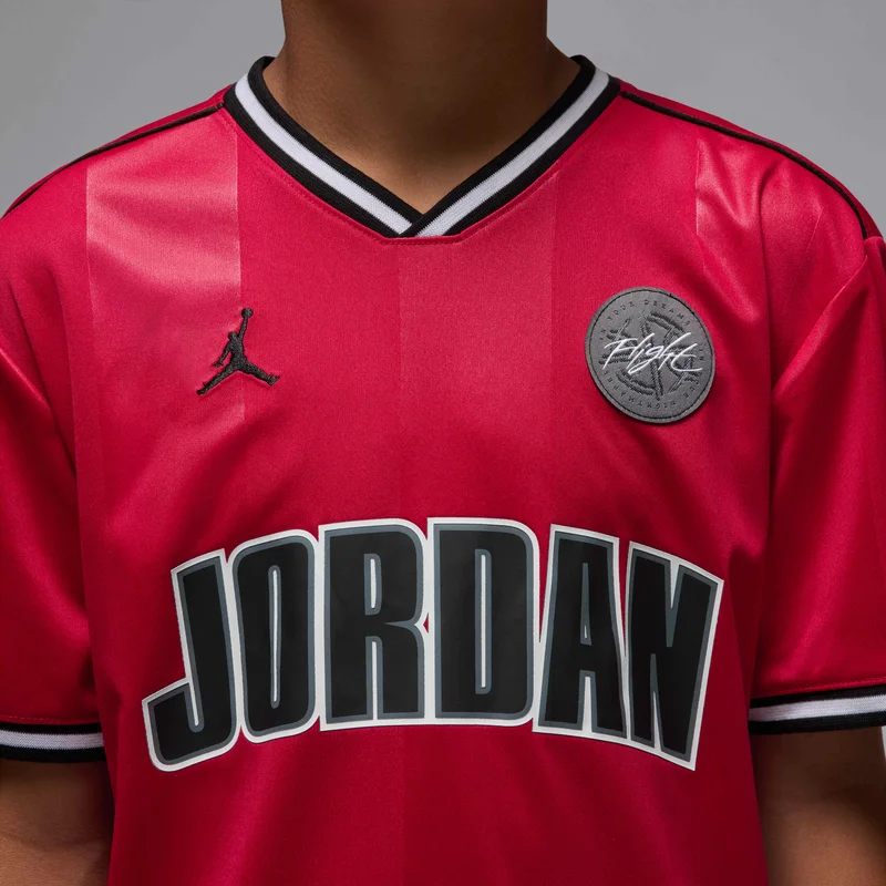 Jordan Red Kids' Sport Football Top  | Best Price UAE