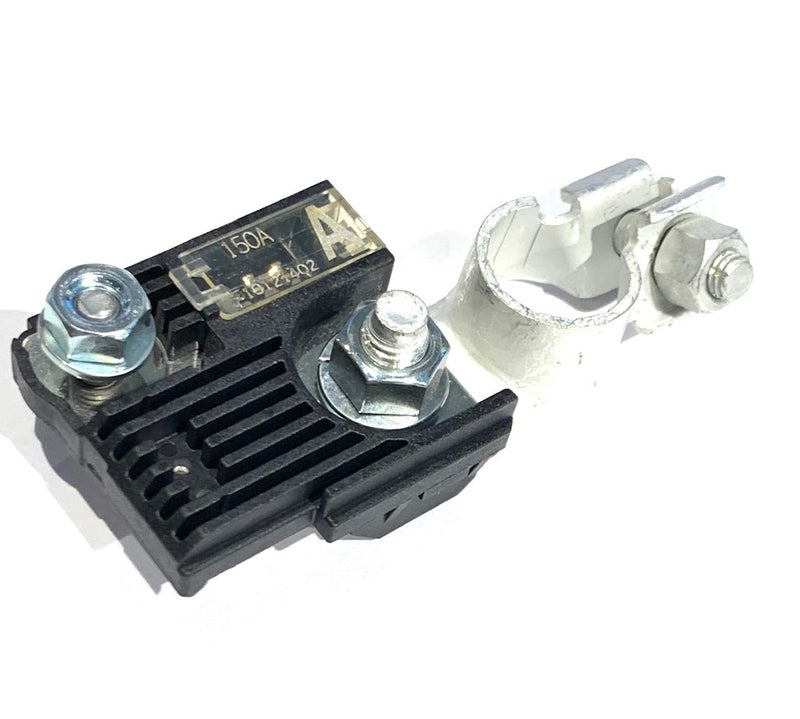 EAPP 1879001318 1879001318 مجموعة الفيوز مع طرف البطارية الإيجابي بديل متوافق لمركبات هيونداي وكيا تشمل صواميل M6 M8 مع رابط الفيوز وموصل طرف البطارية