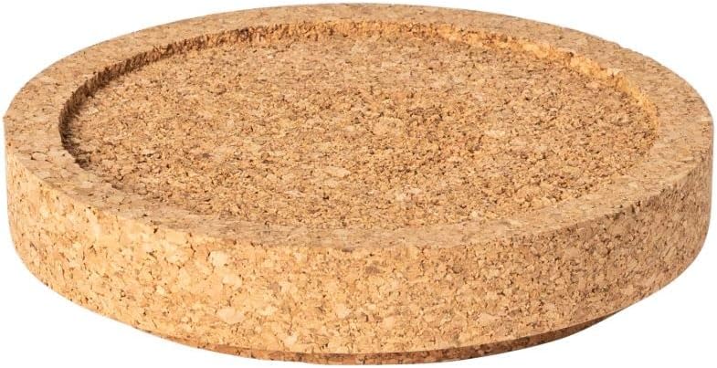 Costa Nova 5 Cork Trivet Lid  Redonda Collection Natural  Heat Safe Tableware  Natural Portuguese Cork Material  Restaurant Quality Serveware - Image 1