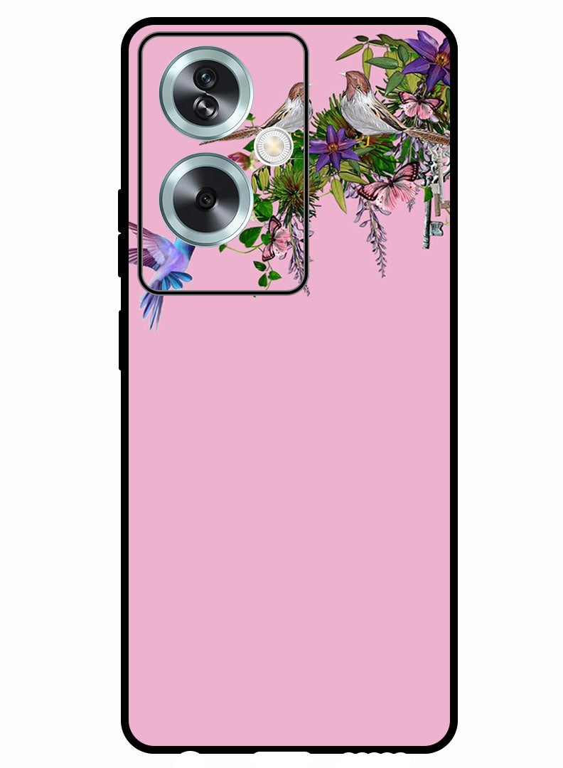Theodor Protective Case Anti Scratch Shock Proof Bumper Cover For Oppo A2 Birds - Image 1