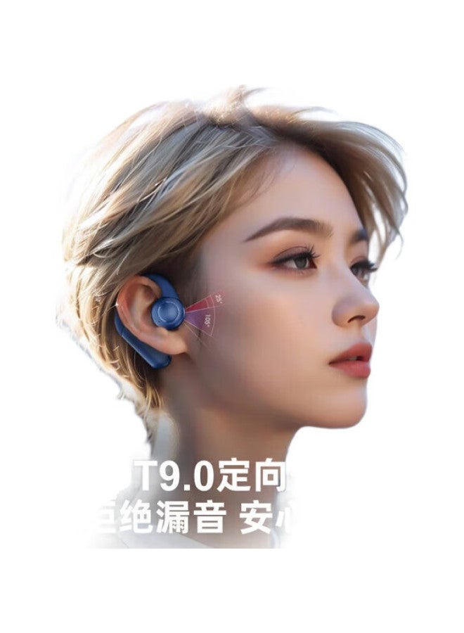 Shinecon Qh-003 Open-Style Bluetooth Headphones, Bone Conduction Concept, Over-Ear Headphones, Running And Cycling Noise-Cancelling Sports Earphones - Image 1