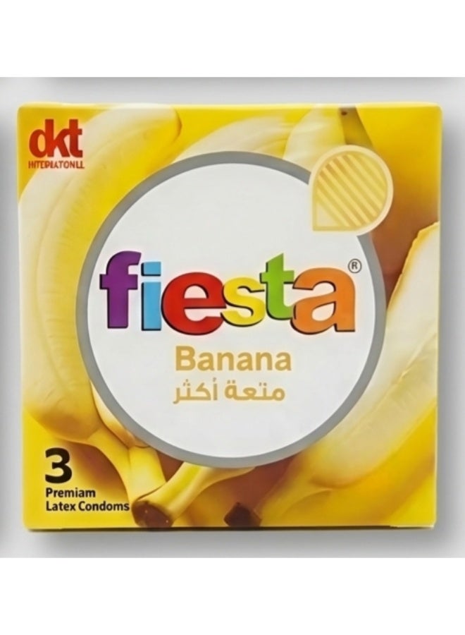 Fiesta condom Flavors Set - 4 Box 3 Pieces - Image 2