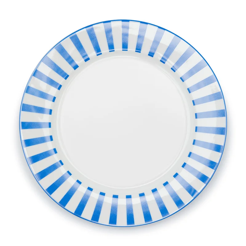 Coincasa Coincasa Striped New Bone China Dinner Plate