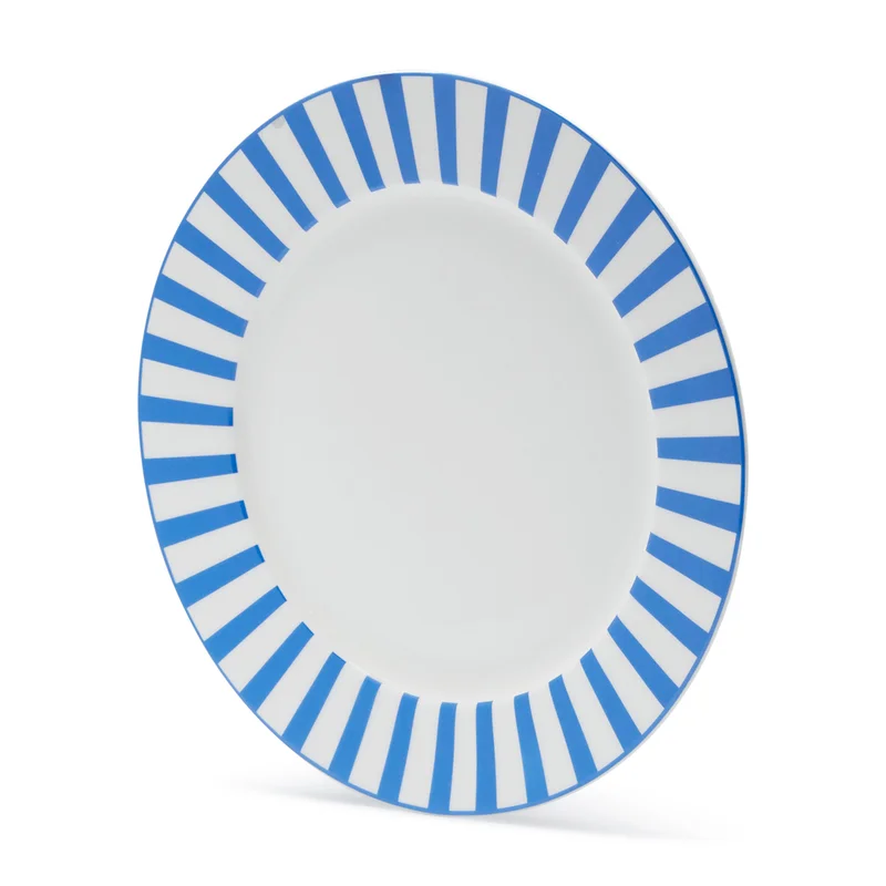 Coincasa Coincasa Striped New Bone China Dinner Plate