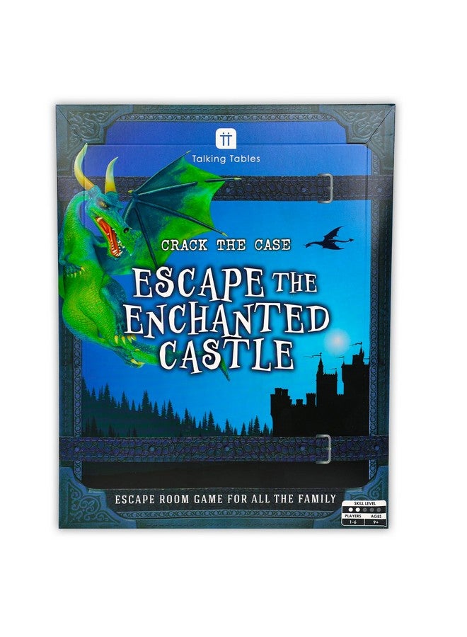 Talking Tables Talking Tables Enchanted Castle Escape Room Game for Kids, Rescue The Dragon, Puzzles, Clues, QR Codes., Music, Family Games, Adults, Brain Teaser Puzzles Ages 9+, 1-6 Players - Image 1