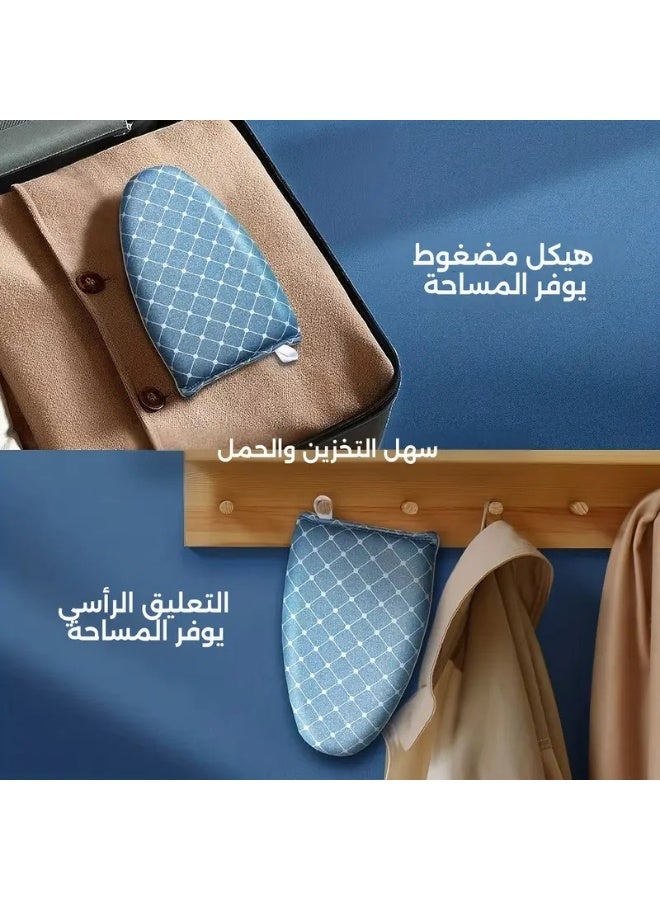 Handheld Ironing Board, Practical Mini Thickened Waterproof Anti-Steam Ironing Board, Clothes Steamer Gloves with Finger Loop Multicolor Multi-Shape - (1 Piece) -149 - Image 5