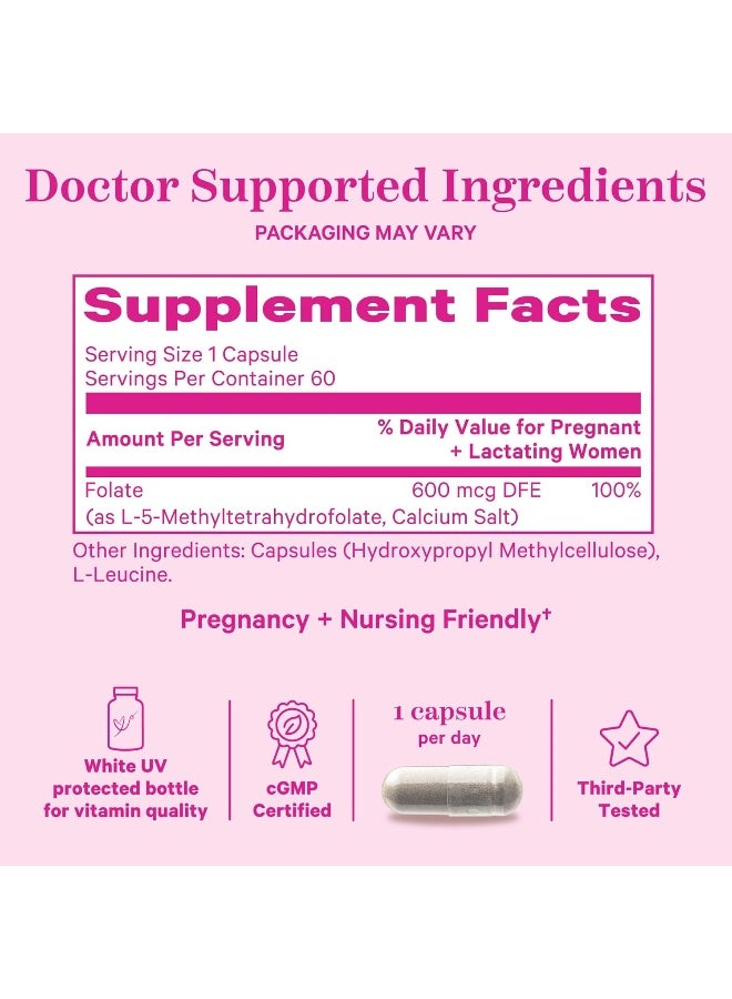 Pink Stork Methylated Folate Dietary Supplement for Women - Image 4