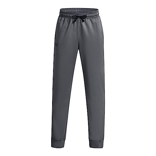 Under Armour Boys Brawler 2.0 Tapered Pants, (012) Pitch Gray / / Black, Small Plus - Image 1