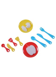 Storio Storio Meal Box Kitchenware Set Toy Non Toxic Plastic Cooking Accessories for Girls Age 3 Years Plus 24 Pieces,Multicolor  - Image 4