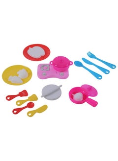 Storio Storio Meal Box Kitchenware Set Toy Non Toxic Plastic Cooking Accessories for Girls Age 3 Years Plus 24 Pieces,Multicolor  - Image 1