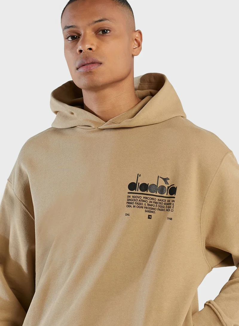 diadora brand Manifesto Hoodie