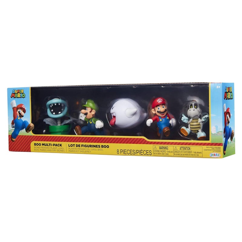 Nintendo Super Mario Boo Mansion Action Figure Set of 5 (6.35 cm) - Image 2