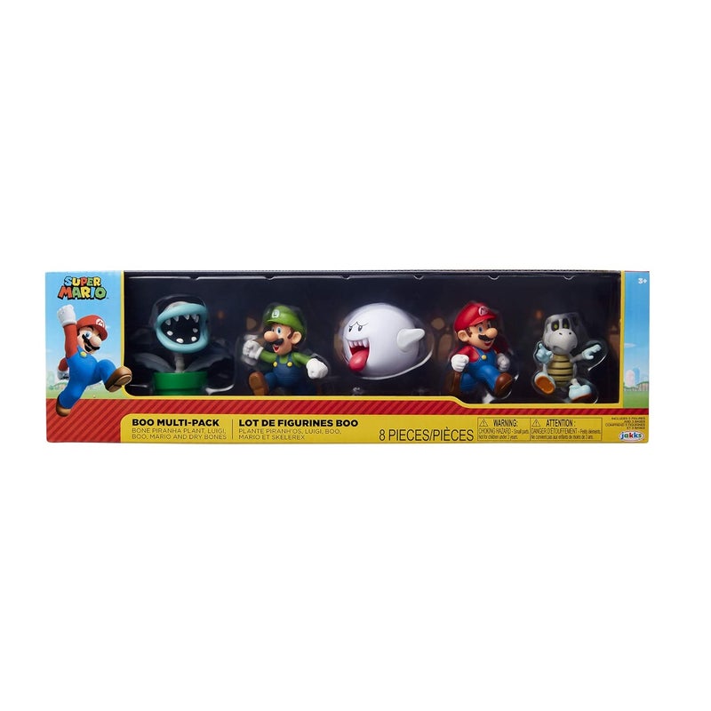 Nintendo Super Mario Boo Mansion Action Figure Set of 5 (6.35 cm) - Image 1
