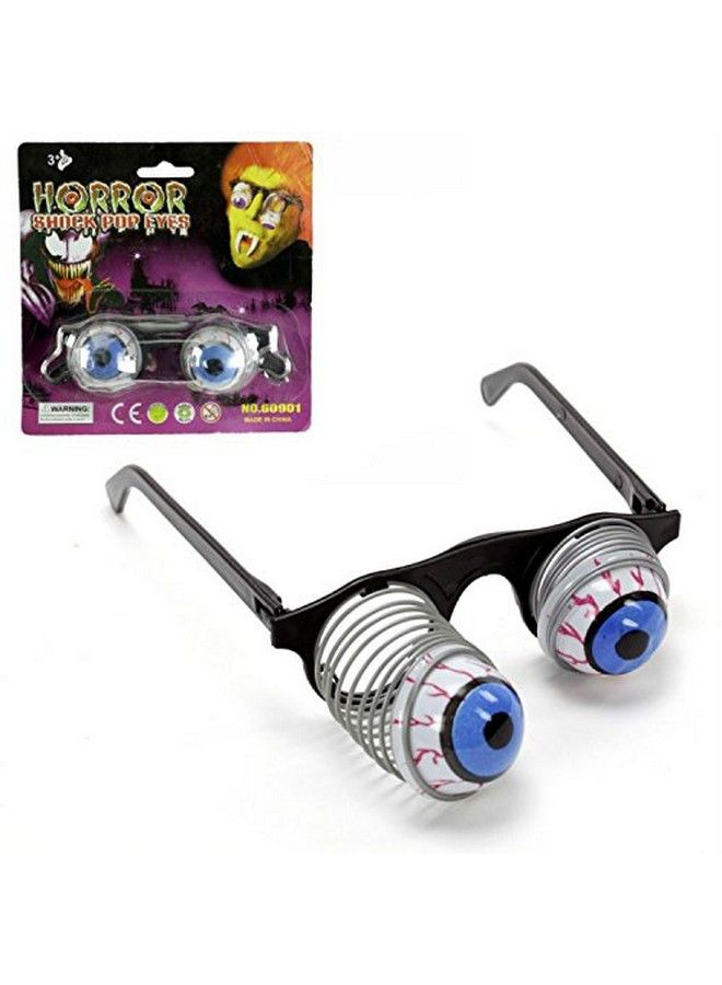 Hosfairy Halloween Party Eye Ball Glasses Droopy Eye Glasses Party Glasses Perfect Party Favors For Costume Halloween Photo Booth Props - Image 2