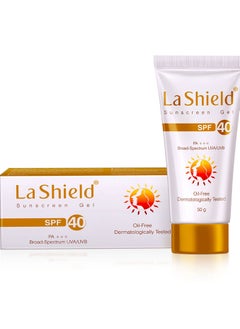 La Shield La Shield  Mineral Based Sunscreen Gel  Suitable For All Skin Types, 50 Grams  - Image 2
