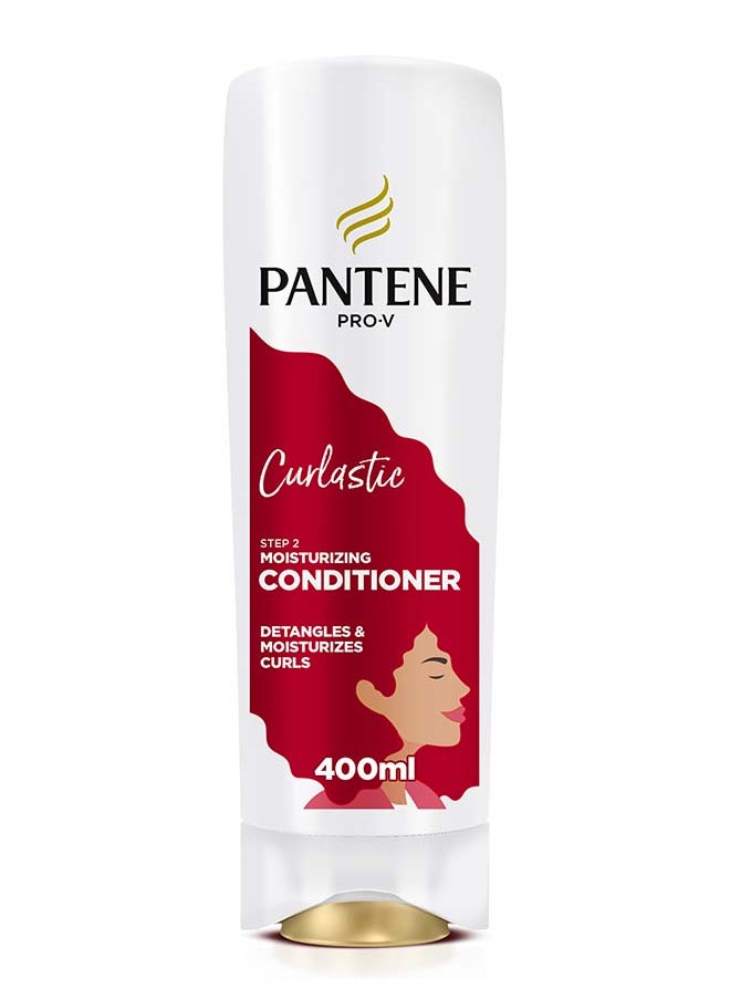 Pantene Pro-V Curlastic Sulfate-Free Deep Moisturizing Conditioner For Curly Hair  - Image 1