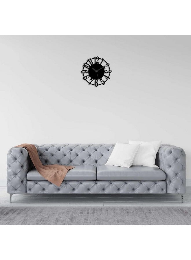 Hometrix Interior HUB Antique Metal Wall Clock for Home| Big Size Modern Decorative Wall Watch for Home Decor (40 CM) DA-101 - Image 5