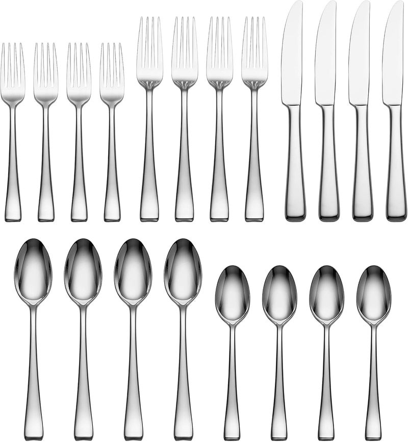 Cambridge Dexter Mirror Piece Flatware Set 20 Count No Color - Image 2