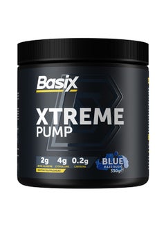 Basix Xtreme Pump Blue Razz Rush 330G  - Image 1
