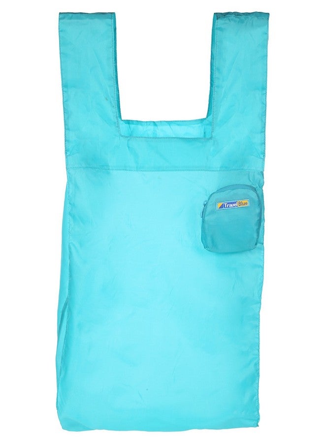 Travel Blue Polyester 16 cms Turquoise Travel Folding Garment Bag (052TQ) - Image 1