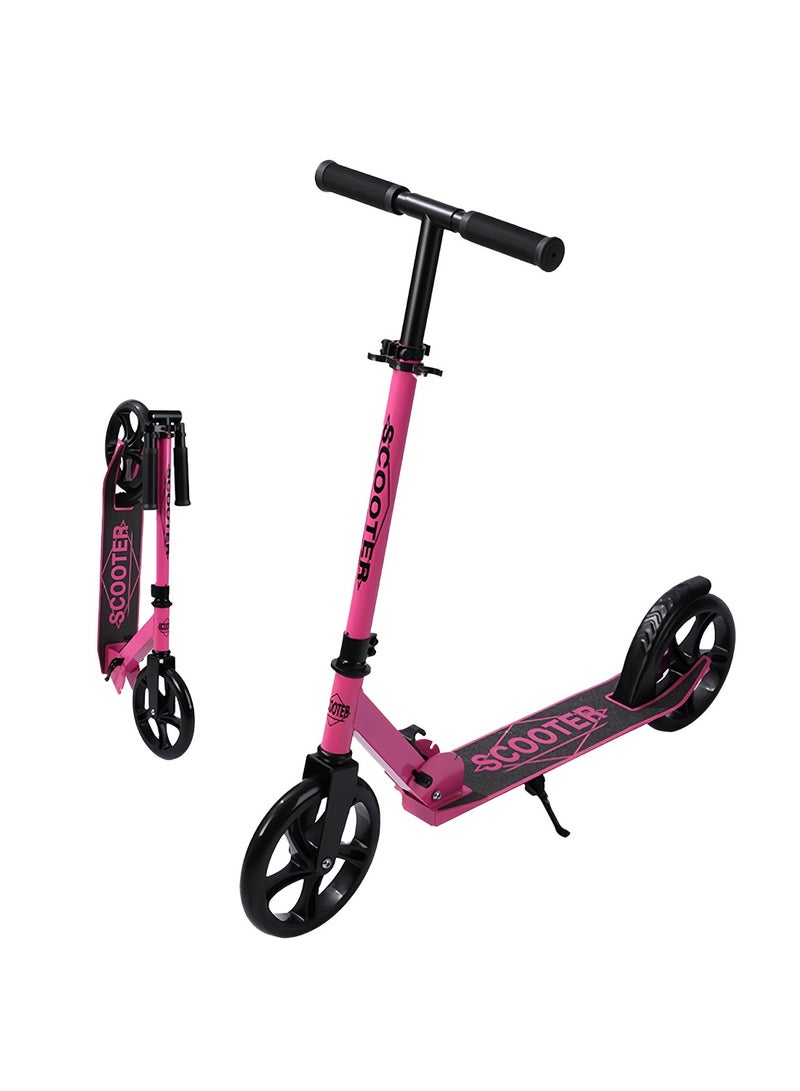MaBaby Kick Scooter for Kids, Foldable Scooter 2 Wheels with Adjustment Handlebar, for 7-18 Years Boys and Girls - Image 1