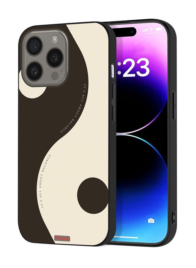 Tolwak Apple iPhone 15 Pro Max Protective Case Cover Its All About Balance - Image 1