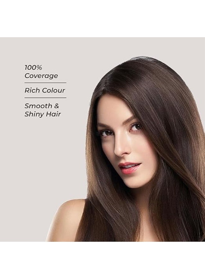 BSY Noni Hair Color Shampoo – Brownish Black – 20 Ml Sachet - Image 5