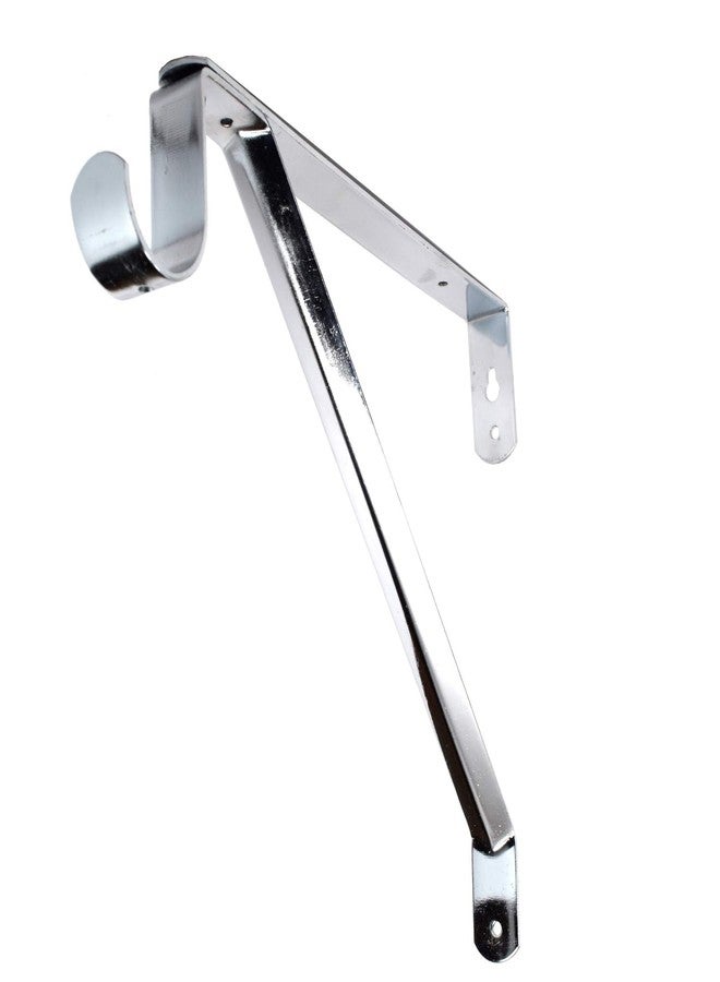 Desunia Adjustable Closet Rod & Shelf Support Bracket - Chrome - 1 Pack - Image 1
