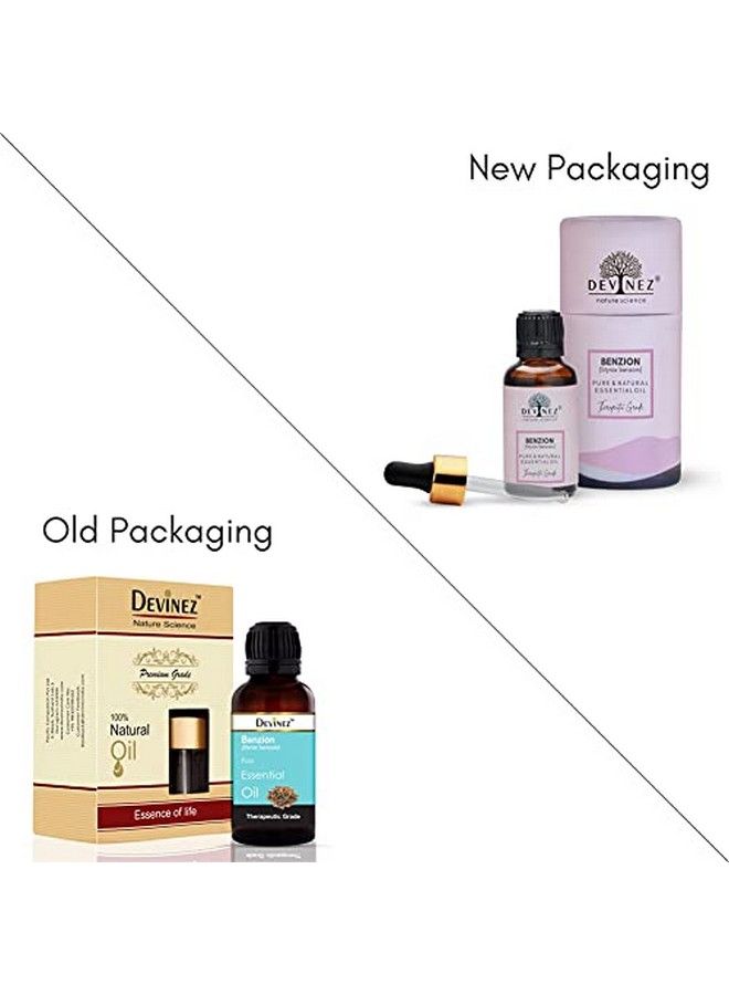 Devinez زيت البنزوين العطري 100% طبيعي نقي وغير مخفف 15 مل في زجاجة زجاجية يحسن الدورة الدموية ويزيل التجاعيد ويخفف التوتر ويزيل الرائحة الكريهة - Image 3