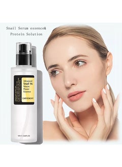 CARVENCHY Advanced Snail 96 Mucin Power Essence+Advanced Snail 92 Repairing All in One Cream- Ultimate Glass Glow Moisturizing Set with Snail Mucus for Dry, Sensitive Skin  - Image 3