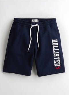 Men soft fleece jogger shorts